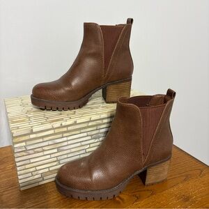 MIA Brown Ankle Booties